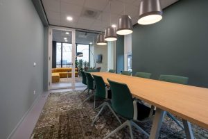 Office in business center